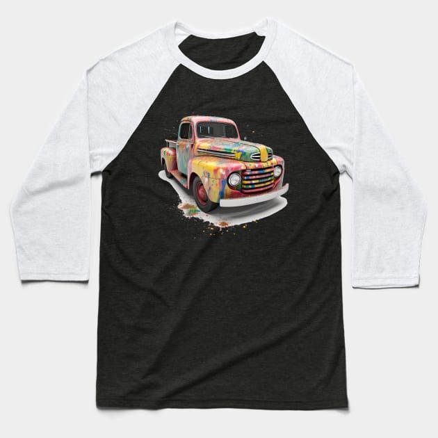 1947 Ford F100 Baseball T-Shirt by Urban Archeology Shop Gallery